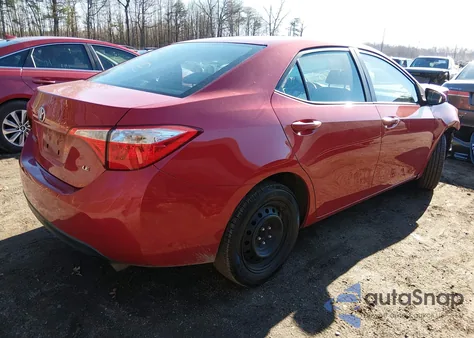2016 Toyota Corolla Le from USA, damaged, VIN 2T1BURHE1GC672120